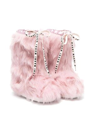 Marni: Stiefel - Stiefel - Nude