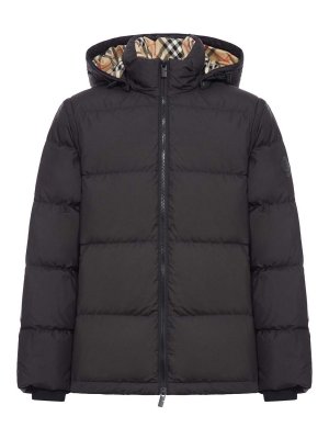 BURBERRY: padded jackets - Down Jacket With Detachable Sleeves