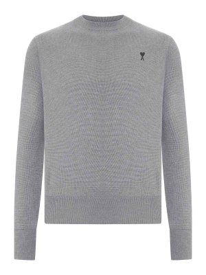 AMI PARIS: maglia collo rotondo - Maglione girocollo Ami De Coeur