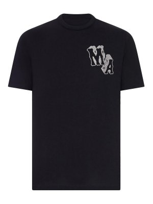 AMIRI: t-shirts - Block Letter Tee