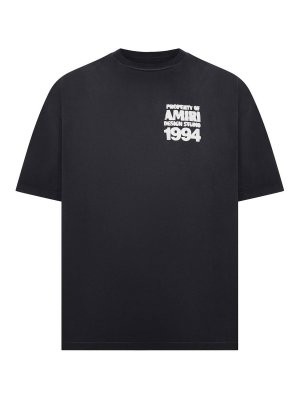 AMIRI: t-shirts - Cotton T-Shirt With  1994 Print