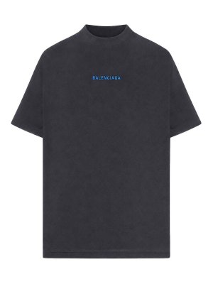 BALENCIAGA: Tシャツ - Tシャツ - 黒