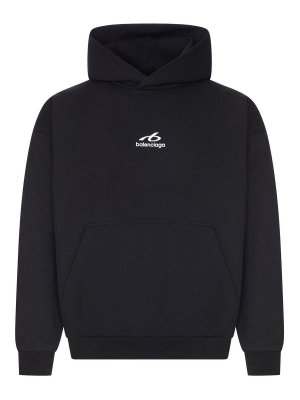 BALENCIAGA: スウェット＆セーター - スウェットシャツ/セーター - 黒