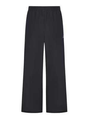 BALENCIAGA: tracksuit bottoms - Black Technical Cotton Popl