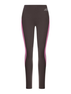 BALENCIAGA: Leggings - Leggins - Marrón