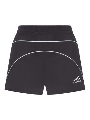 BALENCIAGA: Trousers Shorts - Techwear Shorts In Soft Technical Fabric