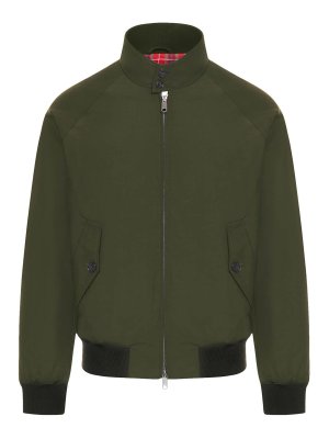 BARACUTA: ダウン・ハイテクジャケット - ダウンジャケット - 緑