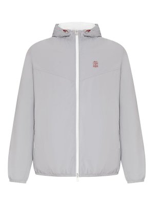 BRUNELLO CUCINELLI: casual jackets - Technical Fabric Jacket With Hood