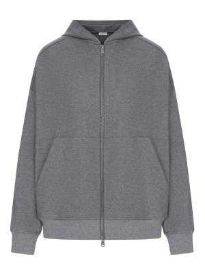 BRUNELLO CUCINELLI: スウェット＆セーター - スウェットシャツ/セーター - グレー