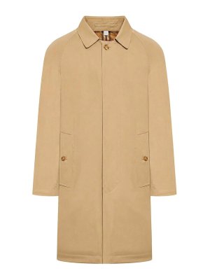 BURBERRY: Abrigos semilargos - Abrigo Midi - Color Carne Y Neutral