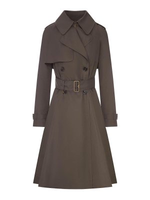 BURBERRY: トレンチコート - トレンチコート - ブラウン