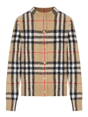 BURBERRY: Cardigans - Cardigan - Nude