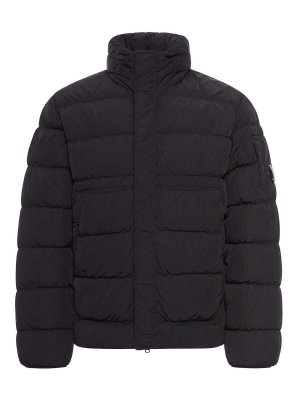 C.P. COMPANY: padded jackets - Chrome-R Hooded Lens Down Jacket