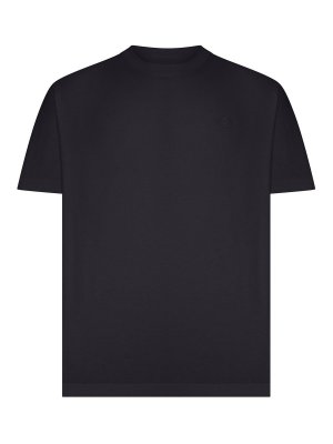 ETRO: t-shirts - Rome Cotton T-Shirt With Embroidered Logo
