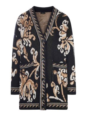 ETRO: カーディガン - カーディガン - 黒