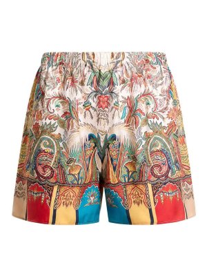 ETRO: Shorts - Shorts - Blanco