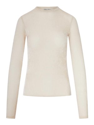 FORTE FORTE: t-shirt - T-shirt effetto velluto marmorizzato