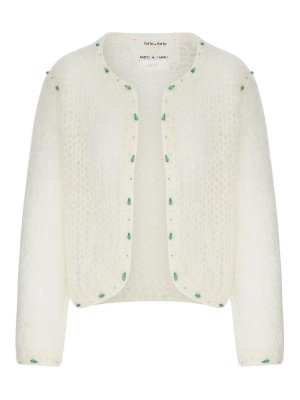 FORTE FORTE: cardigans - Short Cardigan
