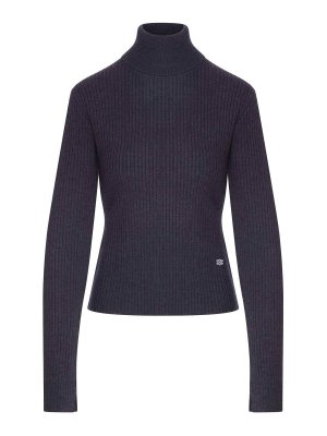 GANNI: Cuellos altos y polos - Suéter Con Cuello Alto