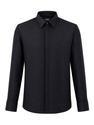 GIORGIO ARMANI: Hemden - Hemd - Schwarz