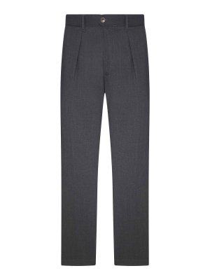 INCOTEX: Tailored & Formal trousers - Straight-Leg Tailored Trousers