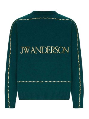 J.W. ANDERSON: クルーネック - クルーネック - 緑