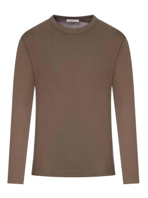 LEMAIRE: Camisetas - Camiseta - Color Carne Y Neutral