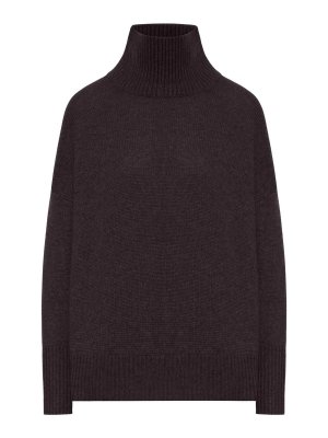 LISA YANG: crew necks - Heidi Turtleneck Sweater In Cashmere Wool