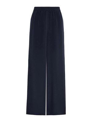 Max Mara: Pantalones casual - Pantalón Casual - Azul