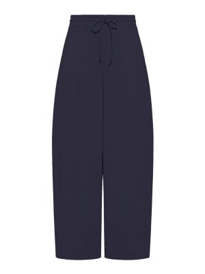 Max Mara: Pantalones casual - Pantalón Casual - Azul