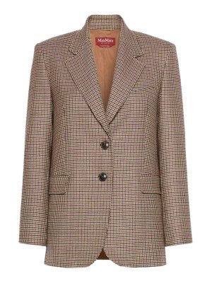 Max Mara: Blazer - Blazer - Negro