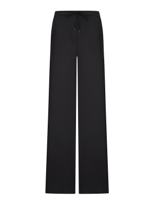 Max Mara: Pantalones casual - Pantalón Casual - Negro