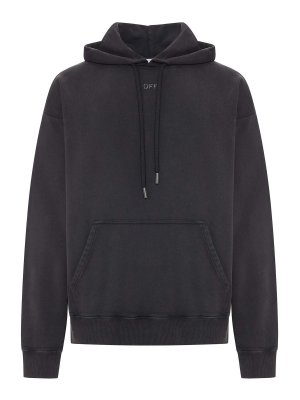 OFF-WHITE: スウェット＆セーター - スウェットシャツ/セーター - 黒