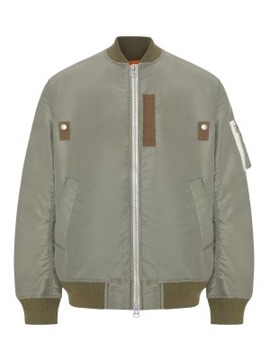 Sacai: Bombers - Bomber - Vert