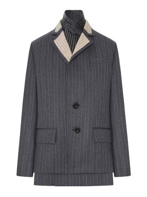 Sacai: ブレザー - ブレザー - 黒