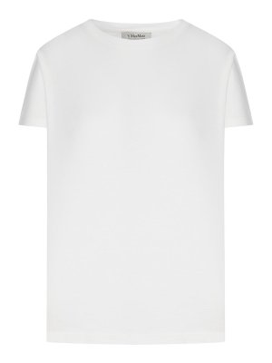S MAX MARA: Camisetas - Camiseta - Blanco