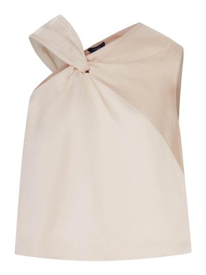 SOEUR: Tops y camisetas sin mangas - Top - Color Carne Y Neutral