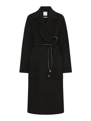 SPORTMAX: knee length coats - Oversized Double Wool Coat