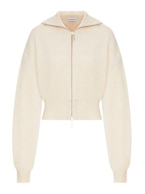 SPORTMAX: Cárdigans - Cárdigan - Color Carne Y Neutral
