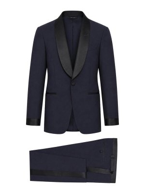 TOM FORD: Tailored & Dinner - Single Breasted Tuxedo With Silk Inserts