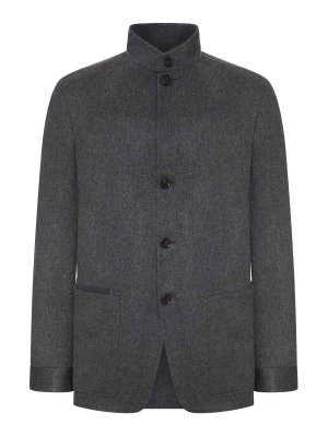 ZEGNA: casual jackets - The Count Jacket In Cashmere Oasis