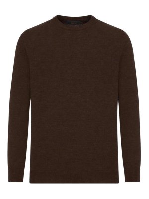 ZANONE: crew necks - Crewneck Sweater In Fine Combed Wool