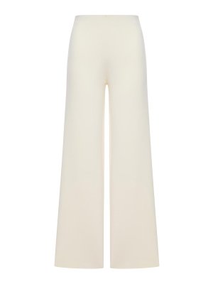 Max Mara: カジュアルトラウザー - カジュアルパンツ - 白