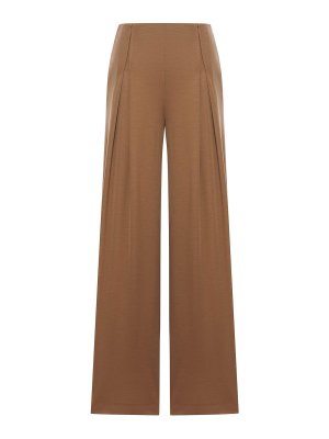 Max Mara: Pantalones casual - Pantalón Casual - Marrón