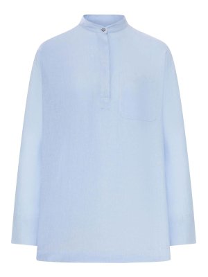 S MAX MARA: Hemden - Hemd - Blau