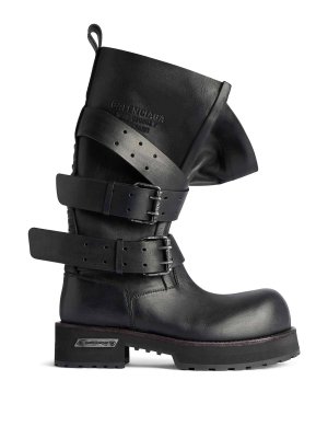 BALENCIAGA: Botas - Botas - Negro