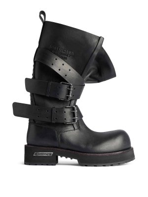 BALENCIAGA: Cinturones - Cinturón - Negro