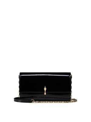 CHRISTIAN LOUBOUTIN: 財布＆ポーチ - 財布 - 黒