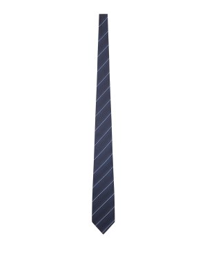 TOM FORD: ties & bow ties - Silk Tie With Geometric Pattern