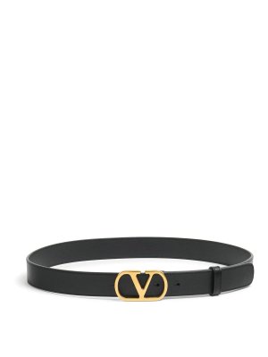 VALENTINO GARAVANI: Cinturones - Cinturón - Negro